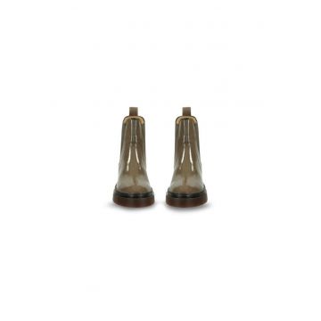 Ghete dama  304401541 - Piele naturala - Maro