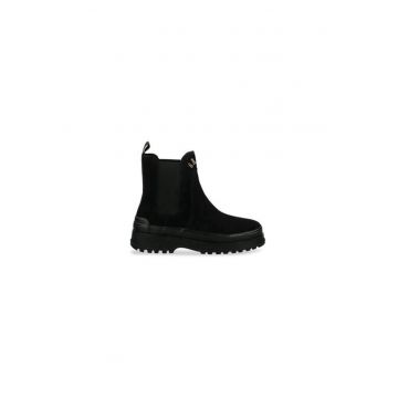 Ghete dama  304401763 - Piele naturala - 42 EU - Negru
