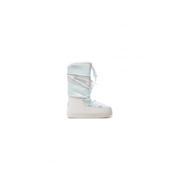 Ghete dama  304452673 - Piele ecologica - 41-43 EU - Alb