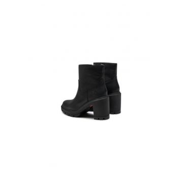 Ghete dama  304465635 - Piele naturala - Negru