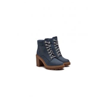 Ghete dama  304466700 - Piele naturala - 39.5 EU - Albastru