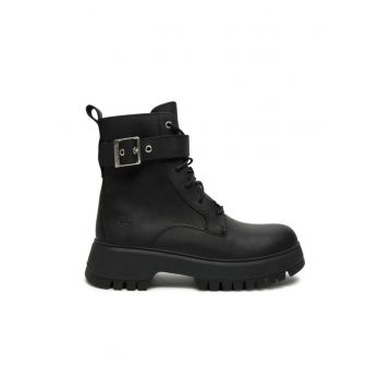 Ghete dama  304467929 - Piele naturala - Negru - Negru