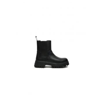 Ghete dama  304467943 - Piele naturala - Negru