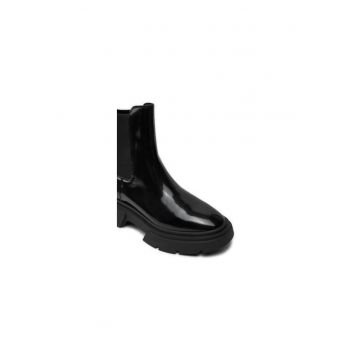 Ghete dama  304487019 - Piele naturala - Negru