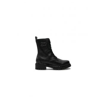 Ghete dama  304487361 - Piele naturala - Negru