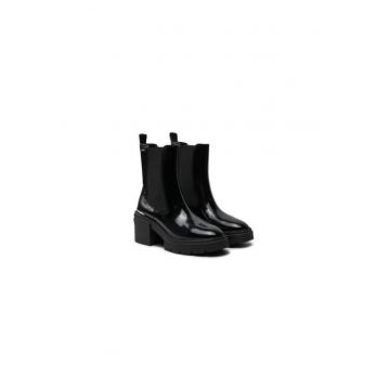 Ghete dama  304487583 - Piele naturala - Negru