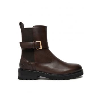 Ghete dama  304541117 - Piele naturala - Albastru