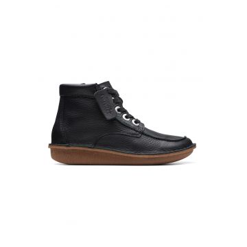 Ghete de piele nabuc Funny Cedar