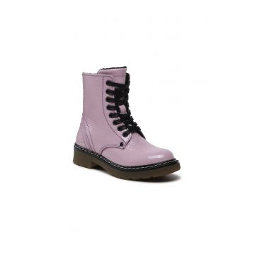 Ghete fete -  208980562 - Lila - Piele lacuita
