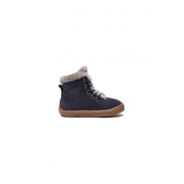 Ghete fete  304390333 - Piele naturala - Albastru