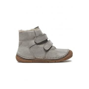 Ghete fete  304390593 - Piele naturala - Gri