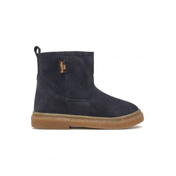 Ghete fete  304390784 - Piele naturala - Albastru
