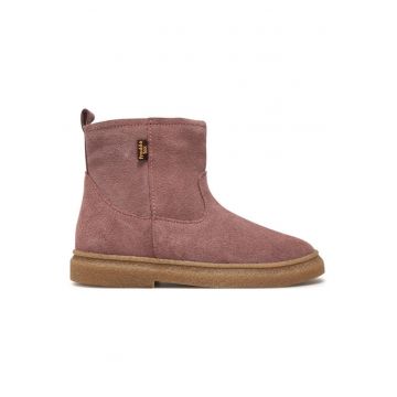 Ghete fete  304390814 - Piele naturala - Roz