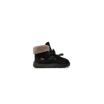 Ghete fete  304390944 - Piele naturala - 30 EU - Negru