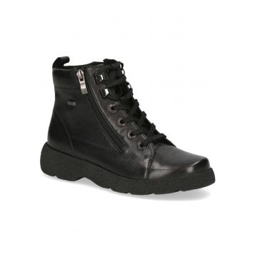 Ghete pentru dama -  casual - piele naturala - negru