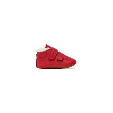 Ghete unisex  304390166 - Piele naturala - Rosu