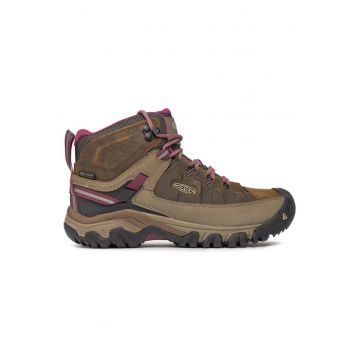 Bocanci trekking dama  200343471 - Piele naturala - 38 EU - Maro
