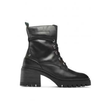 Botine dama -  30299852439 - Piele naturala - Negru
