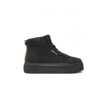 Botine dama -  304120 - Piele naturala - Negru -