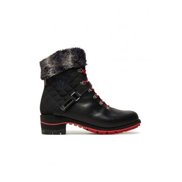 Botine dama -  33628 - Piele naturala - Negru