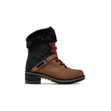 Botine dama -  33635 - Piele naturala - Negru