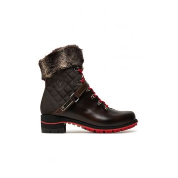 Botine dama -  36544 - Piele naturala - Maro