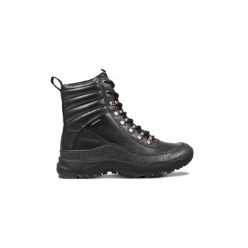 Botine dama -  47488 - Piele ecologica - Negru