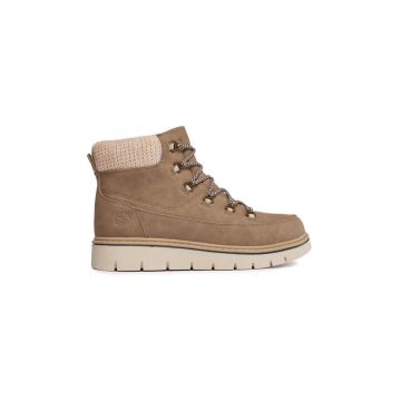 Botine dama -  53878 - Piele ecologica - Gri