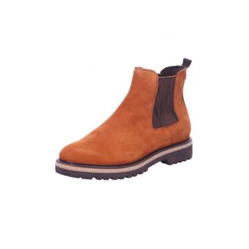 Botine din piele -  cu talpa din cauciuc