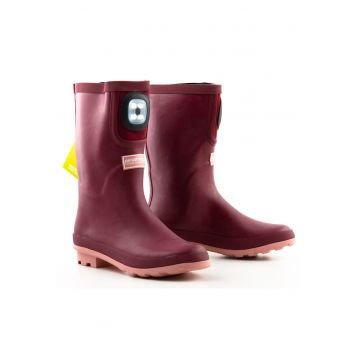 Cizme de cauciuc cu sistem de iluminare Fairweather Shine