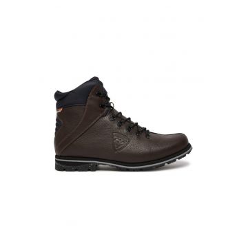 Ghete barbati -  36506 - Piele naturala - Maro