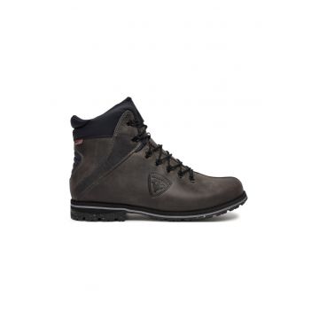 Ghete barbati -  36575 - Piele naturala - Gri
