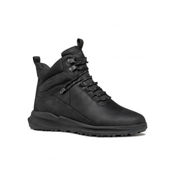 Ghete barbati -  Autumn - Winter - casual - negru - piele naturala