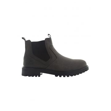 Ghete Chelsea de piele