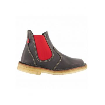 Ghete Chelsea din piele -