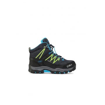 Ghete copii -  07993 - Piele naturala - Gri
