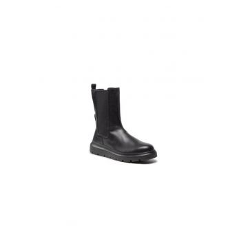 Ghete dama  301300618 - Piele naturala - 35 EU - Negru