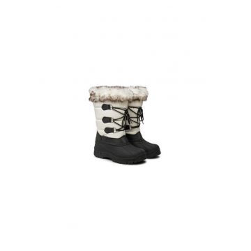 Ghete dama  304392399 - Piele ecologica - Alb