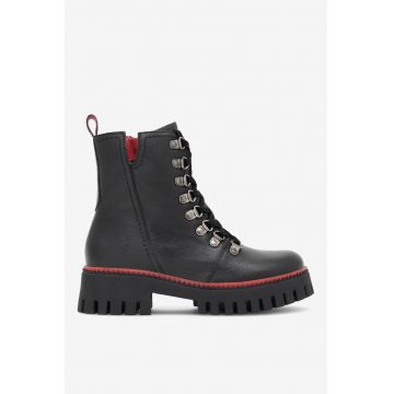 Ghete dama  5905588094913 - Piele naturala - Negru
