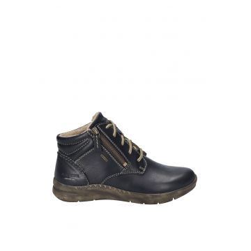 Ghete dama 91752 VL013 100 -  Piele naturala - Negru -