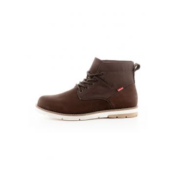 Ghete de piele nabuc cu aspect texturat