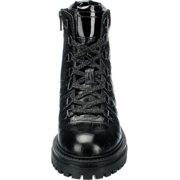 Ghete din piele cu fermoar -