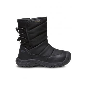 Ghete si cizme copii  303193812 - Piele ecologica/Textil - Negru