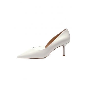 Pantofi stiletto de piele