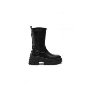 Botine dama  15329822 - Piele ecologica - 36 EU - Negru