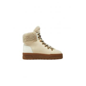 Botine dama  SA21254H0LTOA10A - Piele naturala - 40 EU - Ecru