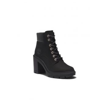 Botine dama  TB0A5Y6C0151 - Piele naturala - 38.5 EU - Negru