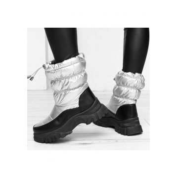 Cizme de zapada argintii BY-1006 112 11797