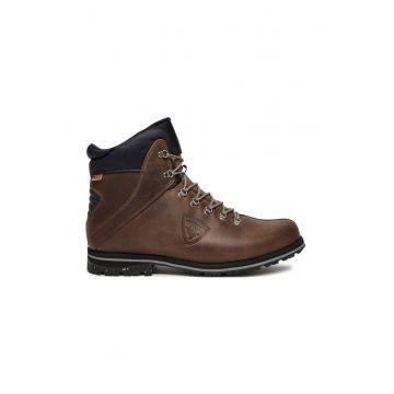 Ghete barbati -  33048 - Piele naturala - Maro