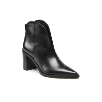 Ghete dama -  209232721 - Negru - Piele naturala